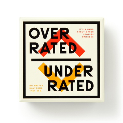 Overrated / Underrated Social Game 0735381208 Book Cover