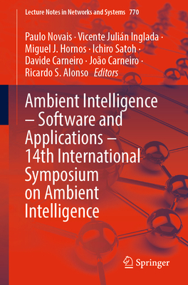 Ambient Intelligence - Software and Application... 3031434609 Book Cover
