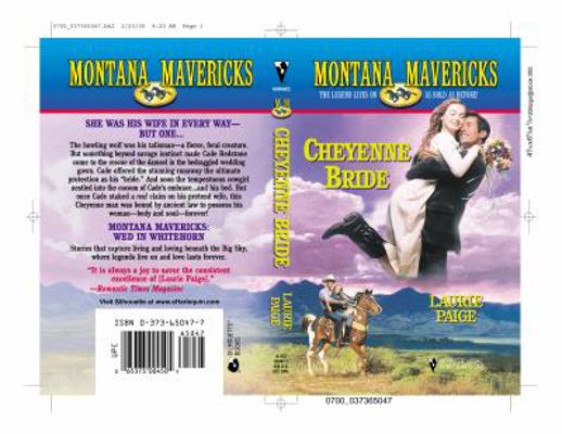 Cheyenne Bride 0373650477 Book Cover