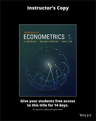 Principles of Econometrics 111932095X Book Cover