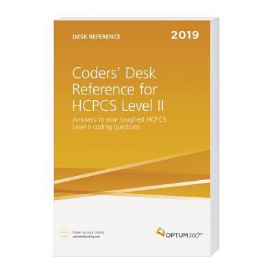 Coders' Desk Reference for HCPCS Level II 2019 1622544226 Book Cover