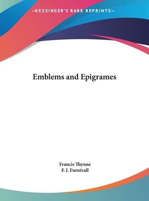 Emblems and Epigrames [Large Print] 1169841414 Book Cover