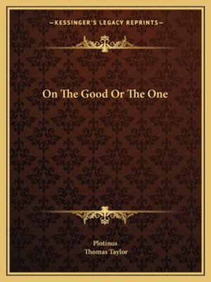 On The Good Or The One 1162864494 Book Cover