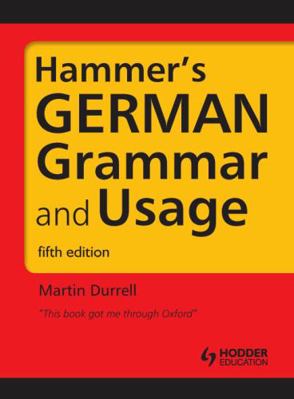 Hammer's German Grammar and Usage 1444120166 Book Cover