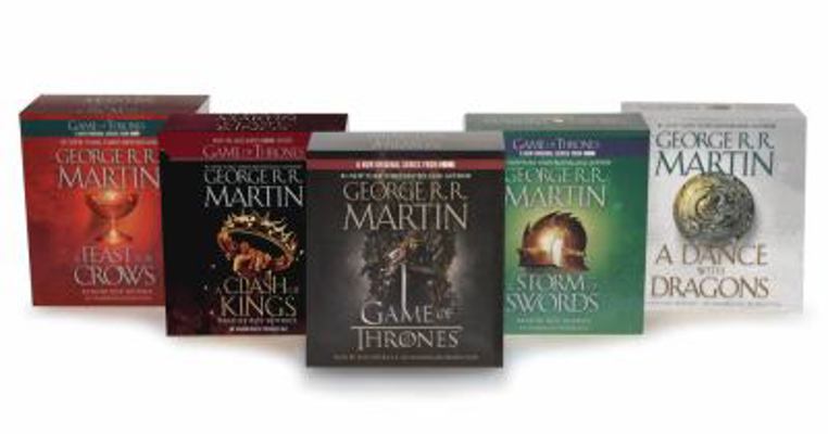 Song of Ice and Fire Audiobook Bundle: A Game o... 0739352962 Book Cover