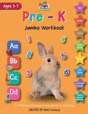 Pre-K Jumbo Workbook 1087993105 Book Cover