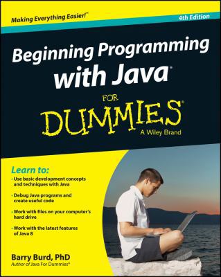 Beginning Programming with Java for Dummies 1118407814 Book Cover