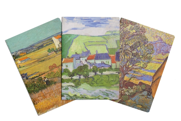 Van Gogh Landscapes Sewn Notebook Collection B0BXTB53G4 Book Cover