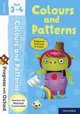 PWO: Colour Pattern Age 3-4 Bk Sticker 0192765485 Book Cover