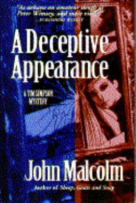 A DECEPTIVE APPEARANCE (A TIM SIMPSON MYSTERY) 0684195089 Book Cover