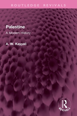 Palestine: A Modern History 1032904844 Book Cover