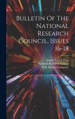 Bulletin Of The National Research Council, Issu... 102019667X Book Cover