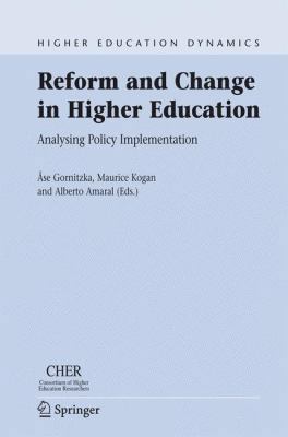 Reform and Change in Higher Education: Analysin... 1402055366 Book Cover
