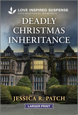 Deadly Christmas Inheritance: A Thrilling Roman... [Large Print] 1335638407 Book Cover
