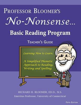 Professor Bloomer's No-Nonsense Reading Program... 0999724428 Book Cover