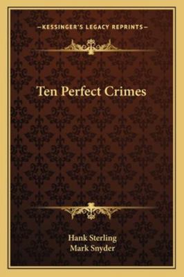 Ten Perfect Crimes 1162996714 Book Cover