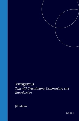 Ysengrimus: Text With Translation, Commentary, ... 9004081038 Book Cover