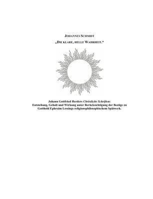 Die klare, helle Wahrheit [German] 3898114651 Book Cover