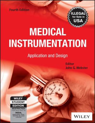 Medical Instrumentation Application and Design 8126553790 Book Cover