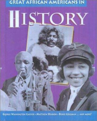 Great African Americans in History 0613050894 Book Cover