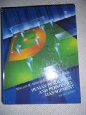 Human Resources and Personnel Management 0070695725 Book Cover