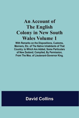 An Account Of The English Colony In New South W... 9354591418 Book Cover