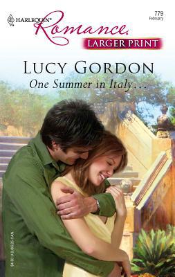 One Summer in Italy... [Large Print] 0373182791 Book Cover