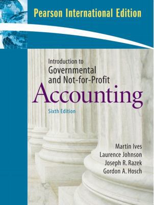 Introduction to Governmental and Not-For-Profit... 0132074281 Book Cover