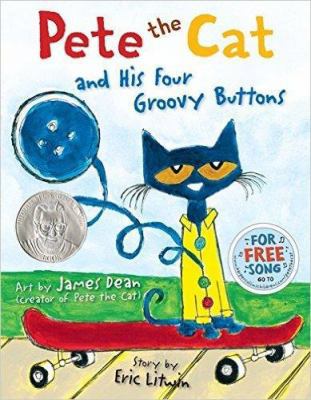 Pete the Cat and His Four Groovy Buttons 054564951X Book Cover