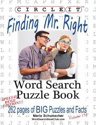 Circle It, Finding Mr. Right, Large Print, Word... [Large Print] 1945512814 Book Cover