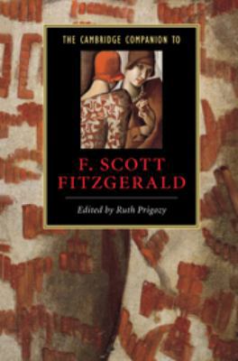 The Cambridge Companion to F. Scott Fitzgerald 0521624746 Book Cover