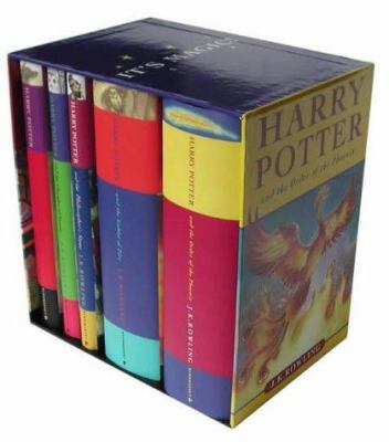 Harry Potter Box Set (Books 1-5) 0747569649 Book Cover