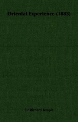 Oriental Experience (1883) 1406726516 Book Cover