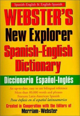 Webster's New Explorer Spanish-English Dictionary 1892859084 Book Cover