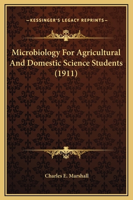 Microbiology For Agricultural And Domestic Scie... 1169372775 Book Cover