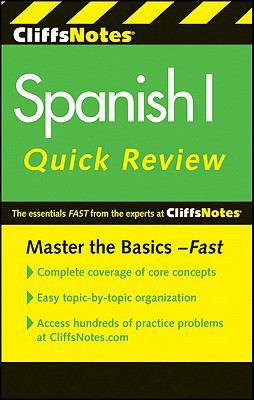 Cliffsnotes Spanish I Quickreview 1118023714 Book Cover