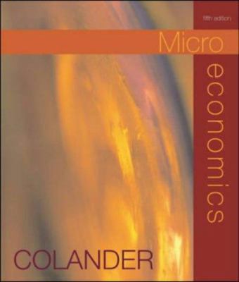 Microeconomics 0071216510 Book Cover
