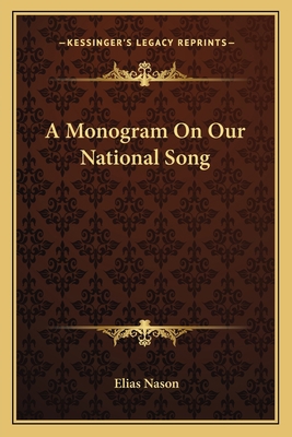 A Monogram On Our National Song 1163704229 Book Cover