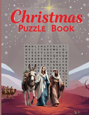 Christmas Puzzle Book B0DM3BQ567 Book Cover