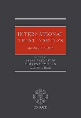International Trust Disputes 0198832737 Book Cover