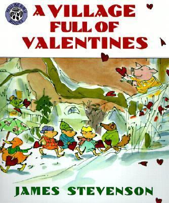 A Village Full of Valentines 0613090098 Book Cover