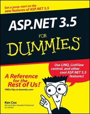 ASP.NET 3.5 for Dummies 0470195924 Book Cover