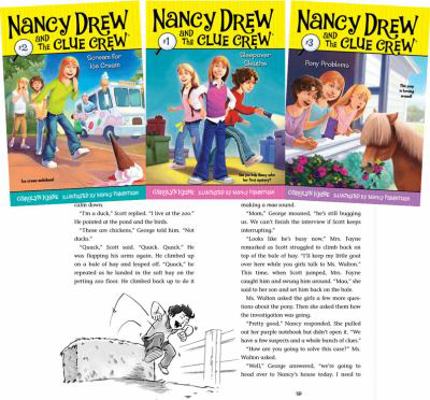 Nancy Drew & the Clue Crew Set 1 (Set) 1599613441 Book Cover