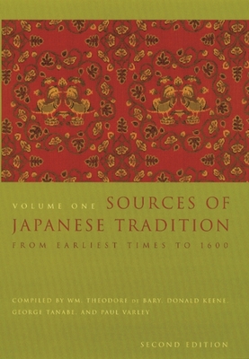 Sources of Japanese Tradition: From Earliest Ti... B00OBJ6QZE Book Cover