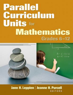 Parallel Curriculum Units for Mathematics, Grad... 1412965489 Book Cover