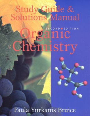 Organic Chemistry Study Guide & Solutions Manual 013889387X Book Cover