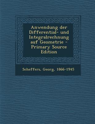 Anwendung Der Differential- Und Integralrechnun... 1289701733 Book Cover