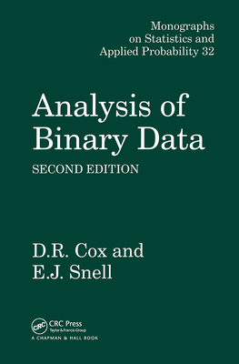 Analysis of Binary Data (Chapman & Hall/CRC Mon... 0412306204 Book Cover