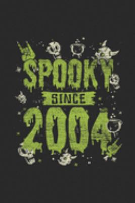 Spooky Since 2004: Graph Paper Journal (6" X 9" - 120 Pages/ 5 Squares per inch) for Birthday and Happy Halloween Gift Idea