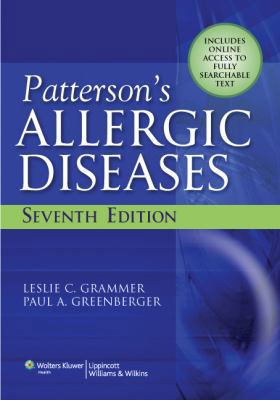 Patterson's Allergic Diseases [With Access Code] B01CCQEGGS Book Cover